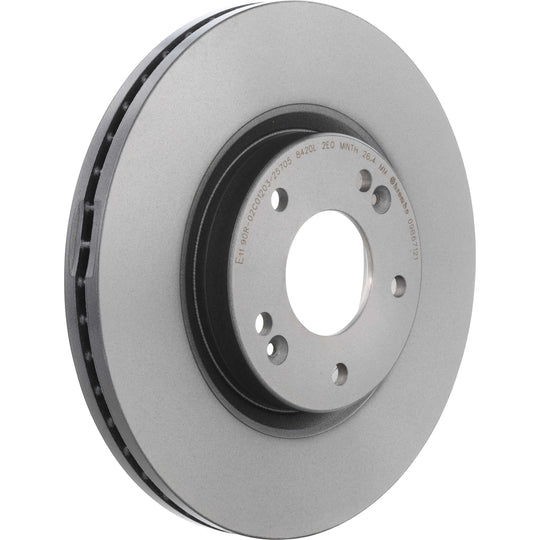 09.B671.21 Brembo Premium Coated Vented Brake Rotor Brembo Brake Canada