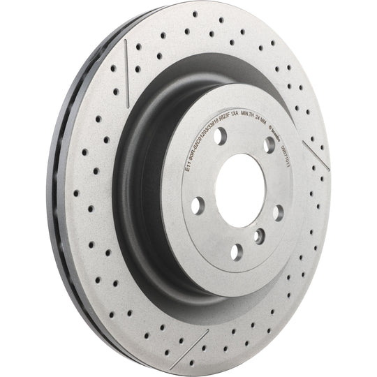 09.B710.11 Brembo Premium Coated Vented Brake Rotor Brembo Brake Canada
