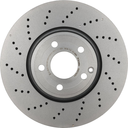 09.B742.51 Brembo Premium UV Coated Front Brake Rotor Brembo Brake Canada