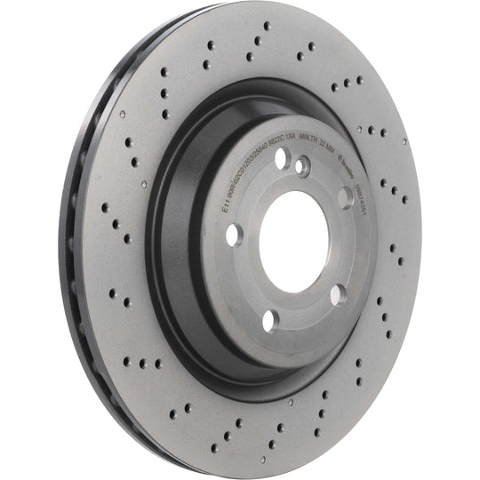 09.B743.51 Brembo Premium UV Coated Rear Brake Rotor Brembo Brake Canada