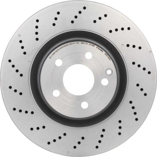 09.B746.51 Brembo Premium UV Coated Front Brake Rotor Brembo Brake Canada