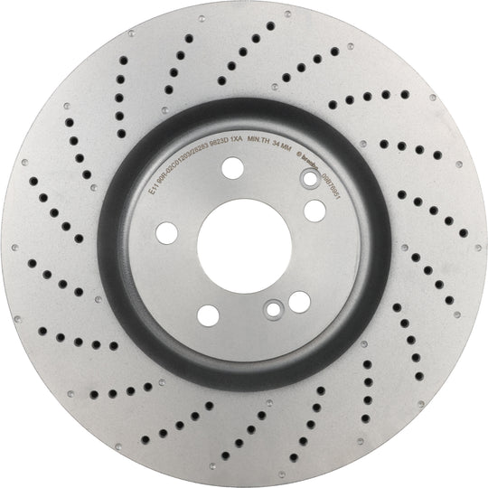 09.B769.51 Brembo Premium UV Coated Front Brake Rotor Brembo Brake Canada