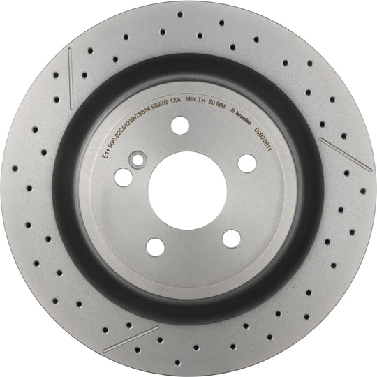 09.B788.11 Brembo Premium Coated Vented Brake Rotor Brembo Brake Canada