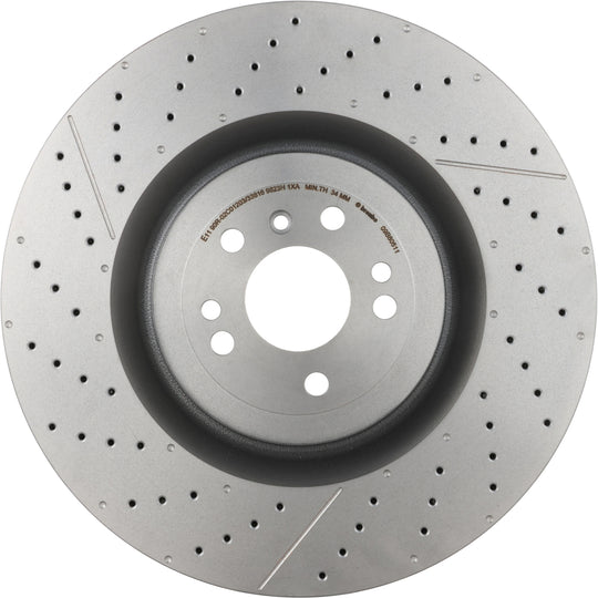 09.B805.11 Brembo Premium Coated Vented Brake Rotor Brembo Brake Canada