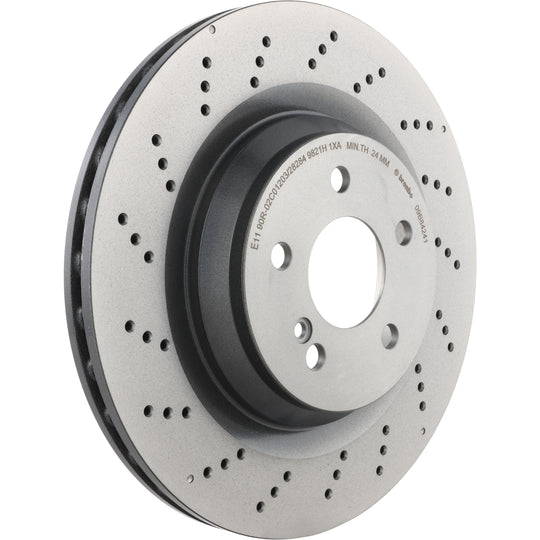 09.B842.41 Brembo Premium Coated Vented Brake Rotor Brembo Brake Canada