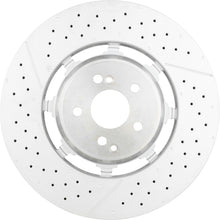 Load image into Gallery viewer, 09.B848.33 Brembo Premium Dual Cast Vented Drilled/Grooved UV Coated Brake Rotor Brembo Brake Canada