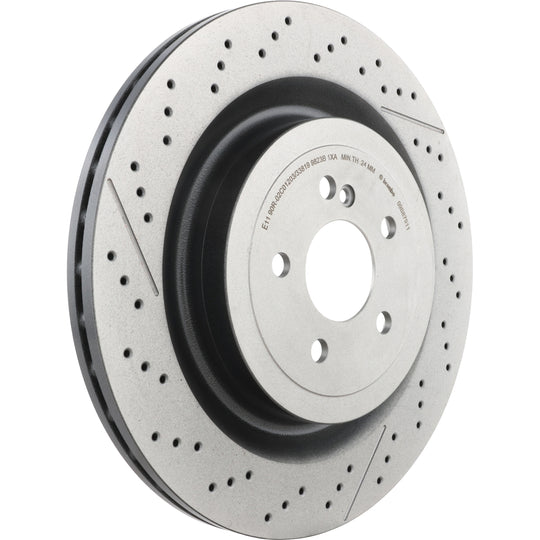 09.B879.11 Brembo Premium Coated Vented Brake Rotor Brembo Brake Canada