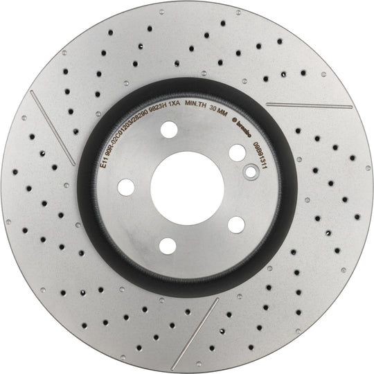 09.B913.11 Brembo Premium Coated Vented Brake Rotor Brembo Brake Canada