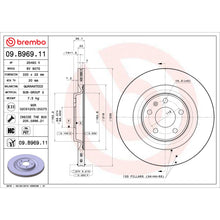 Load image into Gallery viewer, KT00978 Brembo Ceramic Brake Pad and UV Coated PVT  Brake Disc Kit Brembo Brake Canada