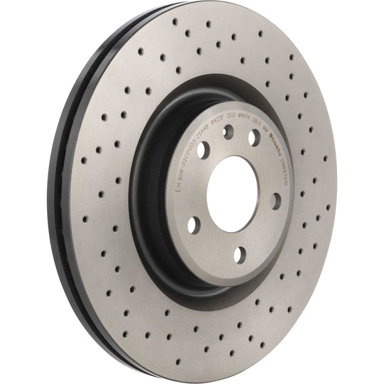 09.B970.1X Brembo Premium UV Coated XTRA Cross Drilled Brake Rotor Brembo Brake Canada
