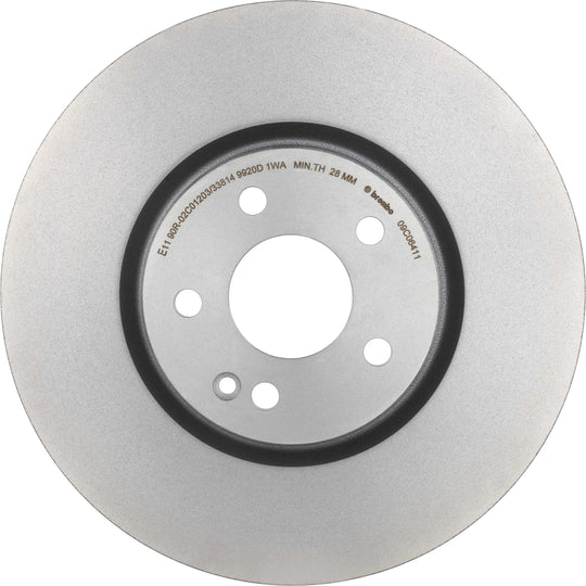 09.C064.11 Brembo Premium Coated Vented Brake Rotor Brembo Brake Canada