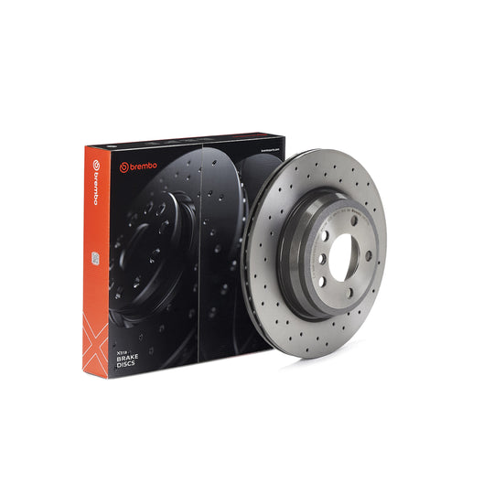 09.C117.1X Brembo Premium UV Coated XTRA Cross Drilled Brake Rotor Brembo Brake Canada