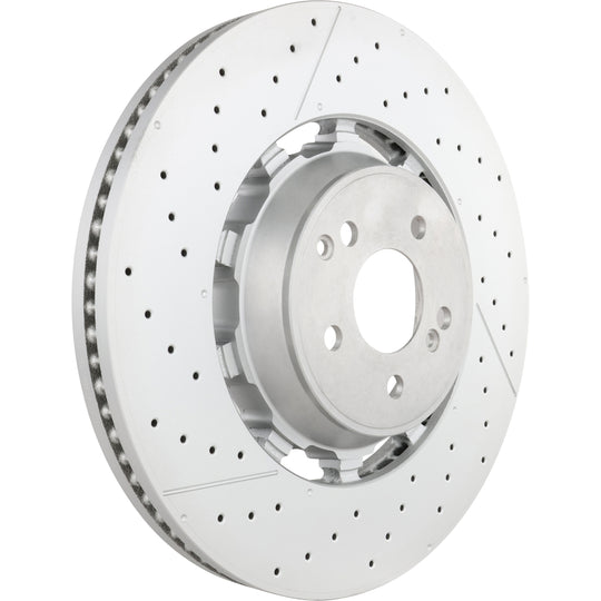 09.C127.33 Brembo Premium Dual Cast Vented Drilled/Grooved UV Coated Brake Rotor Brembo Brake Canada