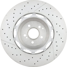 Charger l'image dans la galerie, 09.C127.33 Brembo Premium Dual Cast Vented Drilled/Grooved UV Coated Brake Rotor Brembo Brake Canada