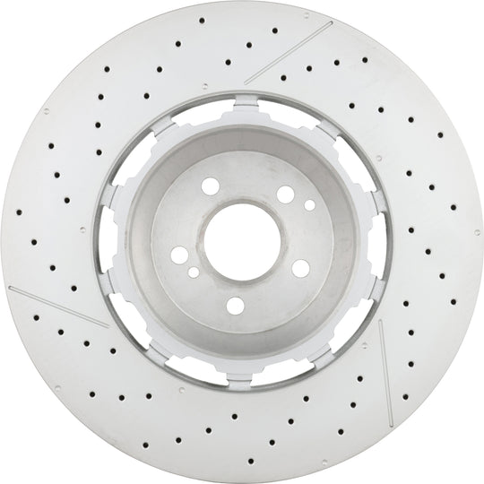09.C127.33 Brembo Premium Dual Cast Vented Drilled/Grooved UV Coated Brake Rotor Brembo Brake Canada