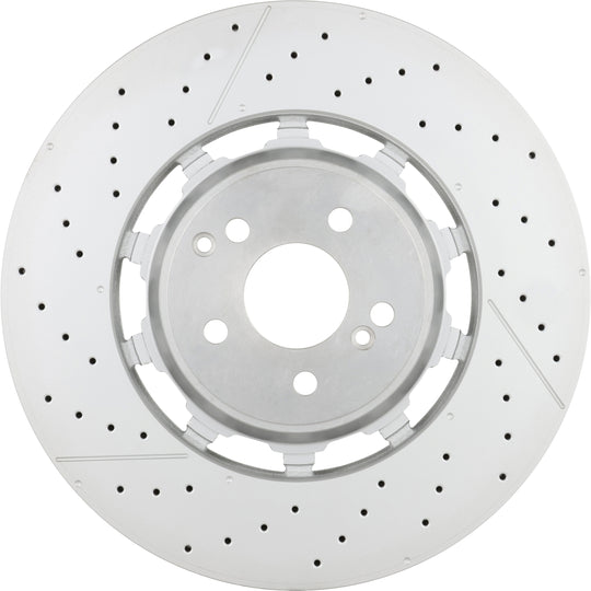 09.C127.33 Brembo Premium Dual Cast Vented Drilled/Grooved UV Coated Brake Rotor Brembo Brake Canada