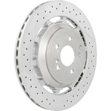 Load image into Gallery viewer, 09.C128.33 Brembo Premium Dual Cast Vented Drilled/Grooved UV Coated Brake Rotor Brembo Brake Canada