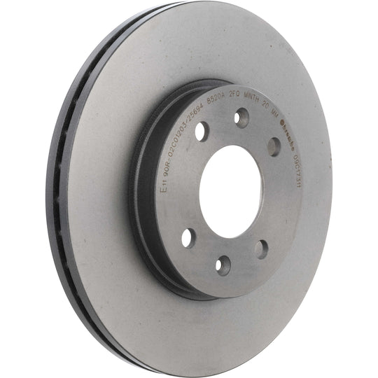 KT00890 Brembo Ceramic Brake Pad and UV Coated Vented  Brake Disc Kit Brembo Brake Canada