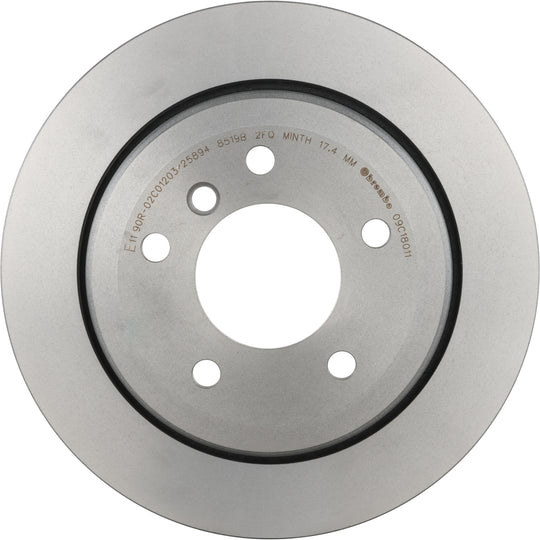 09.C180.11 Brembo Premium Coated Vented Brake Rotor Brembo Brake Canada