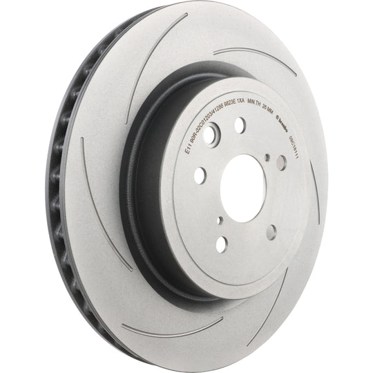 09.C181.11 Brembo Premium Coated Vented Brake Rotor Brembo Brake Canada