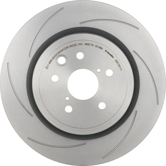 09.C181.11 Brembo Premium Coated Vented Brake Rotor Brembo Brake Canada