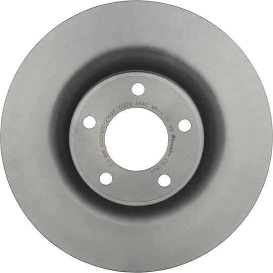 09.C185.11 Brembo Premium Coated Vented Brake Rotor Brembo Brake Canada