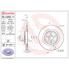 Load image into Gallery viewer, KT04334 Low-Met Brake Pad and UV Coated PVT  Brake Disc Kit Brembo Canada