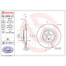 Load image into Gallery viewer, KT04313 Low-Met Brake Pad and UV Coated PVT  Brake Disc Kit Brembo Canada