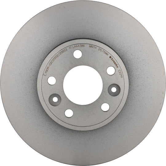09.C221.11 Brembo Premium Coated Vented Brake Rotor Brembo Brake Canada