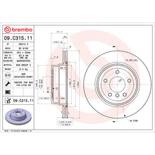 Load image into Gallery viewer, KT00A95 Brembo Ceramic Brake Pad and UV Coated Vented  Brake Disc Kit Brembo Brake Canada