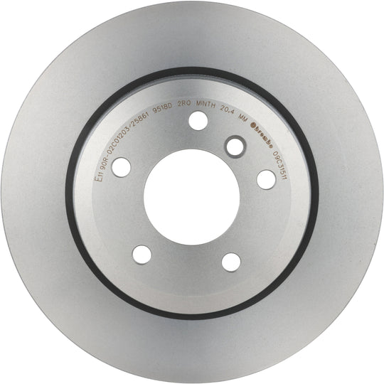 KT00A95 Brembo Ceramic Brake Pad and UV Coated Vented  Brake Disc Kit Brembo Brake Canada
