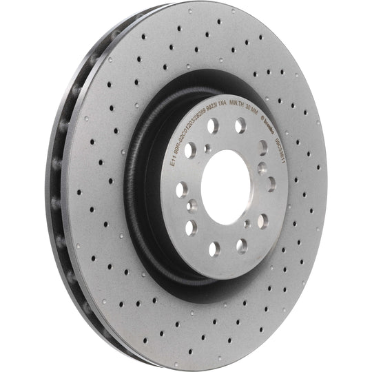 09.C338.11 Brembo Premium Coated Vented Brake Rotor Brembo Brake Canada