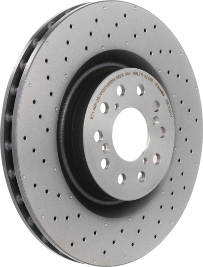 09.C338.11 Premium Coated Vented Brake Rotor Brembo Canada