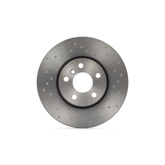09.C350.1X Brembo Premium UV Coated XTRA Cross Drilled Brake Rotor Brembo Brake Canada