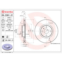 Charger l'image dans la galerie, KT04333 Low-Met Brake Pad and UV Coated PVT  Brake Disc Kit Brembo Canada