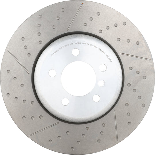 KT00B74 Brembo Ceramic Brake Pad and Composite PVT Drilled and Slotted Brake Disc Kit Brembo Brake Canada