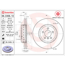 Load image into Gallery viewer, KT00A74 Brembo Ceramic Brake Pad and Composite Vented  Brake Disc Kit Brembo Brake Canada