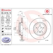 Charger l'image dans la galerie, KT00C09 Brembo Ceramic Brake Pad and Composite Vented  Brake Disc Kit Brembo Brake Canada