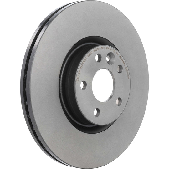 09.C522.11 Brembo Premium Coated Vented Brake Rotor Brembo Brake Canada