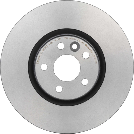 09.C522.11 Brembo Premium Coated Vented Brake Rotor Brembo Brake Canada