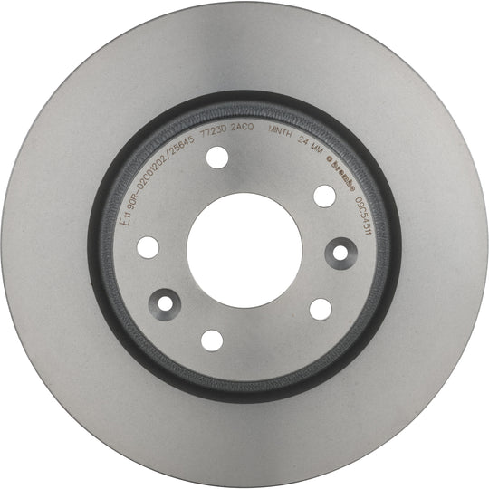 KT00849 Brembo Ceramic Brake Pad and UV Coated Vented  Brake Disc Kit Brembo Brake Canada