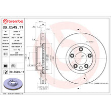 Load image into Gallery viewer, KT00946 Brembo Ceramic Brake Pad and UV Coated PVT  Brake Disc Kit Brembo Brake Canada