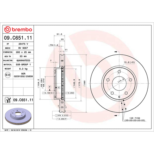 KT00064 Brembo Disc Brake Kit Brembo Brake Canada