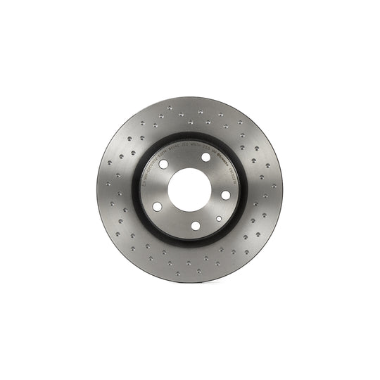 09.C652.1X Brembo Premium UV Coated XTRA Cross Drilled Brake Rotor Brembo Brake Canada