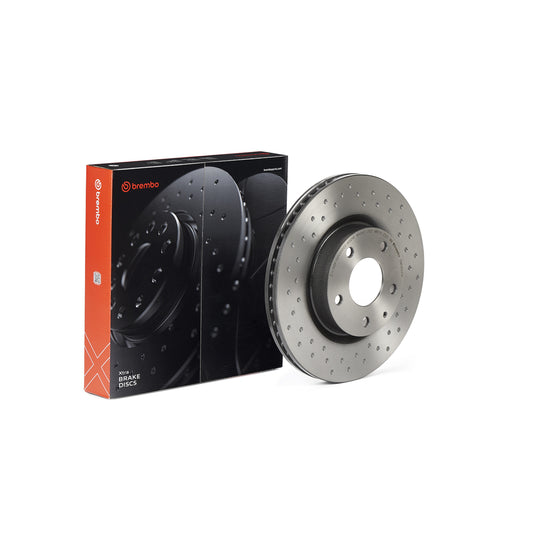 09.C652.1X Brembo Premium UV Coated XTRA Cross Drilled Brake Rotor Brembo Brake Canada