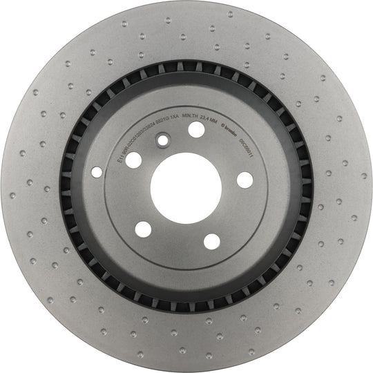 09.C660.11 Brembo Premium Coated Vented Brake Rotor Brembo Brake Canada