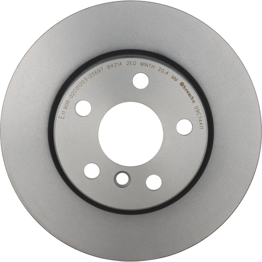 KT00957 Brembo Ceramic Brake Pad and UV Coated Vented  Brake Disc Kit Brembo Brake Canada