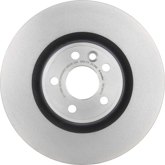 09.C821.11 Brembo Premium Coated Vented Brake Rotor Brembo Brake Canada