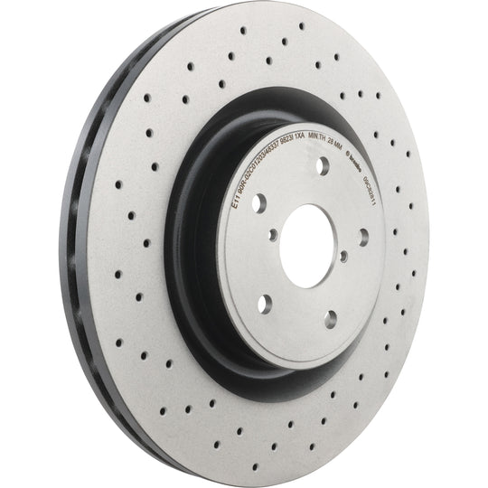 09.C828.11 Brembo Premium Coated Vented Brake Rotor Brembo Brake Canada