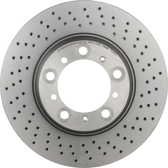 KT04384 Brembo Low-Met Brake Pad and UV Coated PVT Drilled Brake Disc Kit Brembo Brake Canada